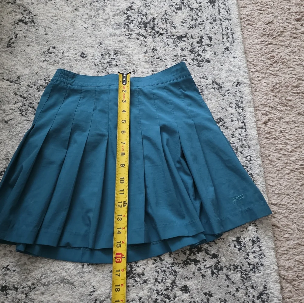 Vintage 90s Prince Tennis Golf Skirt Womns 8 Dark Green Preppy Athletic Coquette